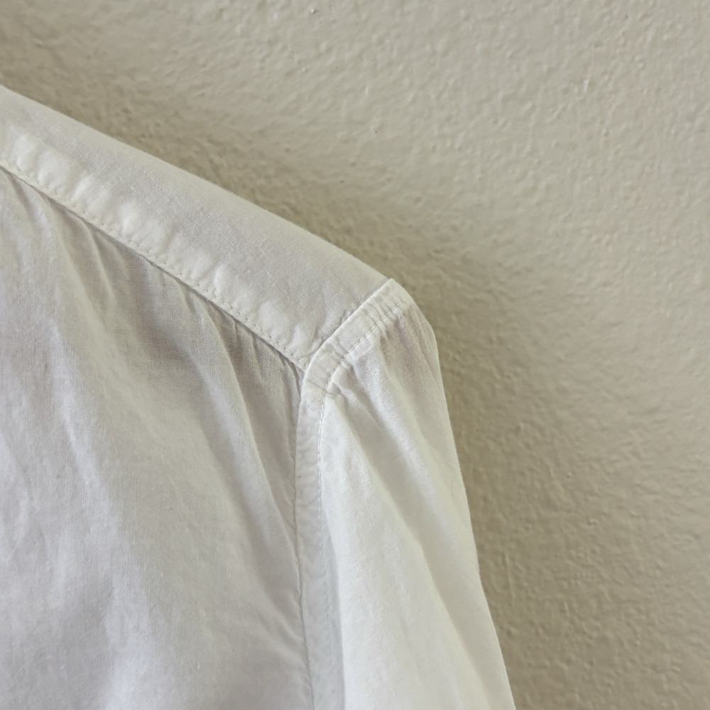 Xirena Beau Cotton Poplin Shirt Womens XS White Oversized Boyfriend Classic - Picture 6 of 14